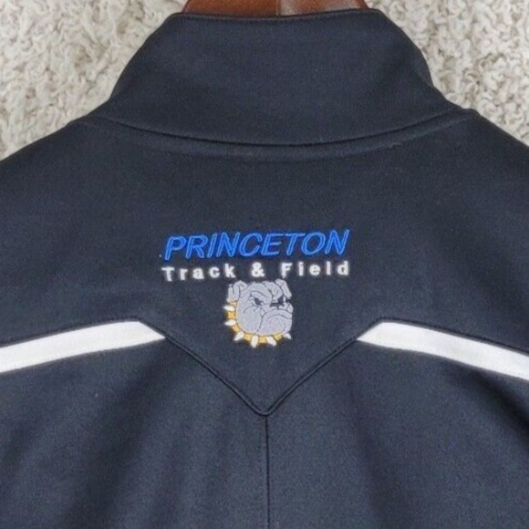 Nike Dri Fit x Princeton Jacket Adult Size Small Full Zip Track & Field Bulldogs - Picture 3 of 9